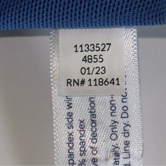 Cacique Lace Longline Lightly Lined French Balconette Bra Blue 40C - Picture 7 of 9